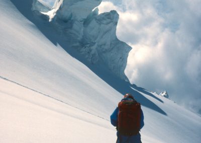 Seracs on the Hohberg Glacier